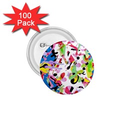 Colorful Pother 1 75  Buttons (100 Pack) 