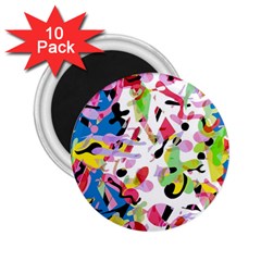 Colorful Pother 2 25  Magnets (10 Pack)  by Valentinaart