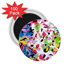 Colorful Pother 2 25  Magnets (100 Pack)  by Valentinaart