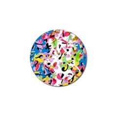 Colorful Pother Golf Ball Marker