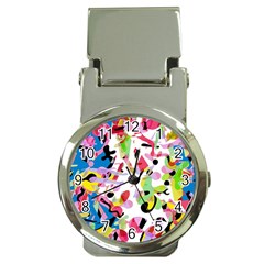 Colorful Pother Money Clip Watches