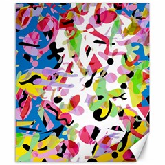 Colorful Pother Canvas 8  X 10 