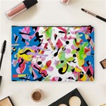 Colorful pother Cosmetic Bag (Large)  Back