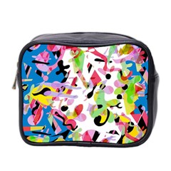 Colorful Pother Mini Toiletries Bag 2-side by Valentinaart