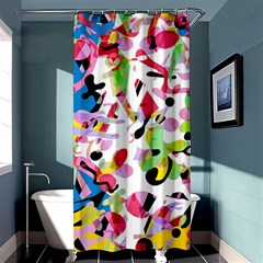 Colorful Pother Shower Curtain 36  X 72  (stall) 