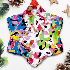 Colorful Pother Ornament (snowflake) 