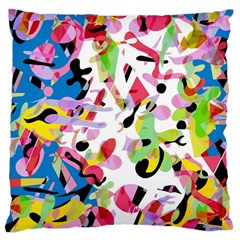 Colorful Pother Large Cushion Case (two Sides)