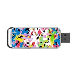 Colorful Pother Portable Usb Flash (two Sides)