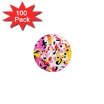 Pink pother 1  Mini Magnets (100 pack)  Front