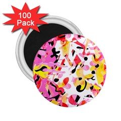 Pink Pother 2 25  Magnets (100 Pack) 