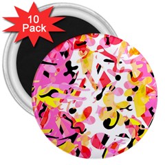 Pink Pother 3  Magnets (10 Pack) 