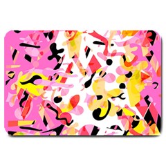 Pink Pother Large Doormat 