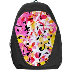 Pink Pother Backpack Bag by Valentinaart