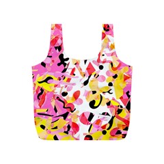 Pink Pother Full Print Recycle Bags (s) 