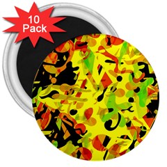 Fire 3  Magnets (10 Pack) 