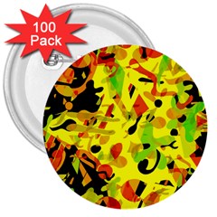 Fire 3  Buttons (100 Pack) 