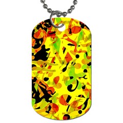 Fire Dog Tag (two Sides)