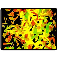 Fire Double Sided Fleece Blanket (large) 