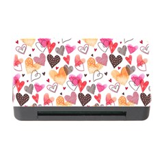 Colorful Cute Hearts Pattern Memory Card Reader With Cf by TastefulDesigns