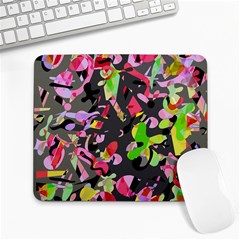 Playful Pother Large Mousepads