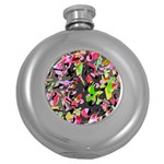 Playful pother Round Hip Flask (5 oz) Front