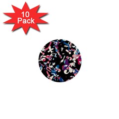 Creative Chaos 1  Mini Buttons (10 Pack)  by Valentinaart