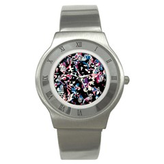 Creative Chaos Stainless Steel Watch