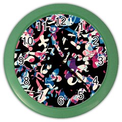 Creative Chaos Color Wall Clocks