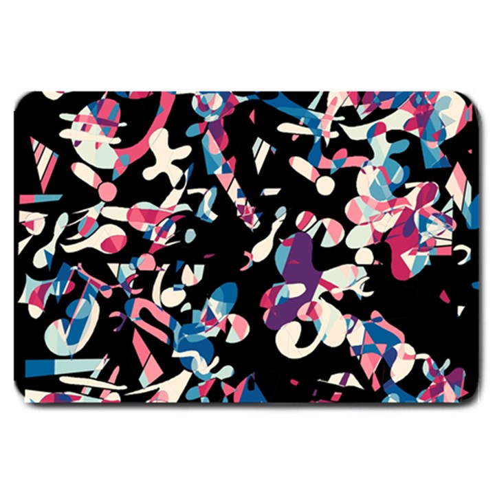 Creative chaos Large Doormat 