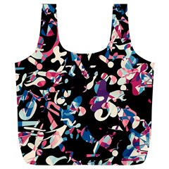 Creative Chaos Full Print Recycle Bags (l)  by Valentinaart