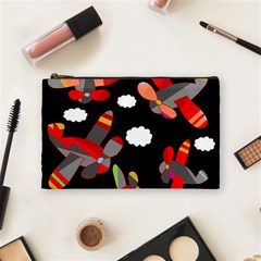 Playful Airplanes  Cosmetic Bag (medium) 