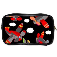 Playful Airplanes  Toiletries Bags 2-side