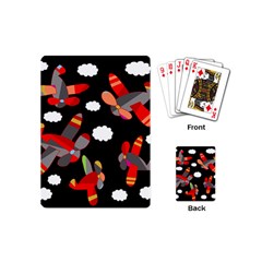 Playful Airplanes  Playing Cards (mini) 