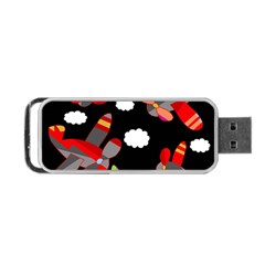 Playful Airplanes  Portable Usb Flash (one Side)