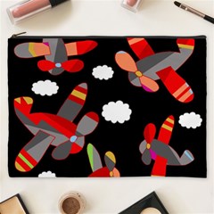 Playful Airplanes  Cosmetic Bag (xxxl) 