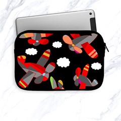 Playful Airplanes  Apple Ipad Mini Zipper Cases by Valentinaart