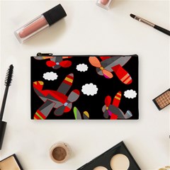 Playful Airplanes  Cosmetic Bag (small) 