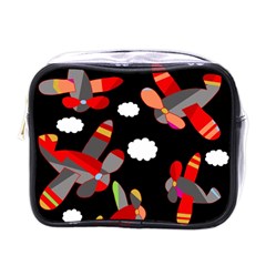 Playful Airplanes  Mini Toiletries Bags