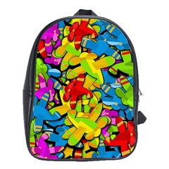 Colorful Airplanes School Bags (xl) 