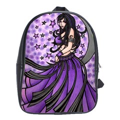 Violet Moon Belly Dancer School Bags(large) 