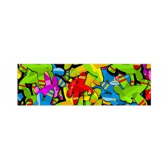 Colorful Airplanes Satin Scarf (oblong)