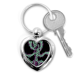 Playful Dots Key Chains (heart) 