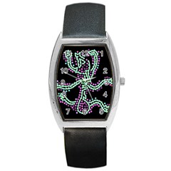 Playful Dots Barrel Style Metal Watch by Valentinaart