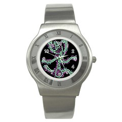 Playful Dots Stainless Steel Watch by Valentinaart