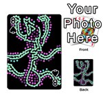 Playful dots Playing Cards 54 Designs  Front - Spade8