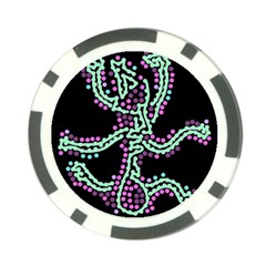 Playful Dots Poker Chip Card Guards