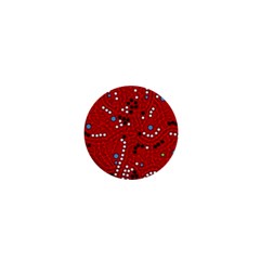 Red Fantasy 1  Mini Buttons