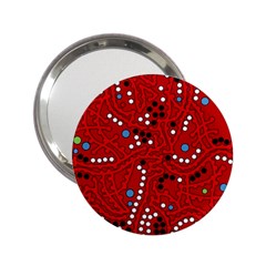 Red Fantasy 2 25  Handbag Mirrors