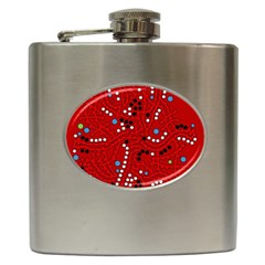 Red Fantasy Hip Flask (6 Oz)