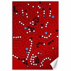 Red Fantasy Canvas 20  X 30  